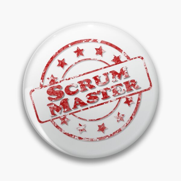 Item preview, Scrum Master Stamp designed and sold by benandfreya.