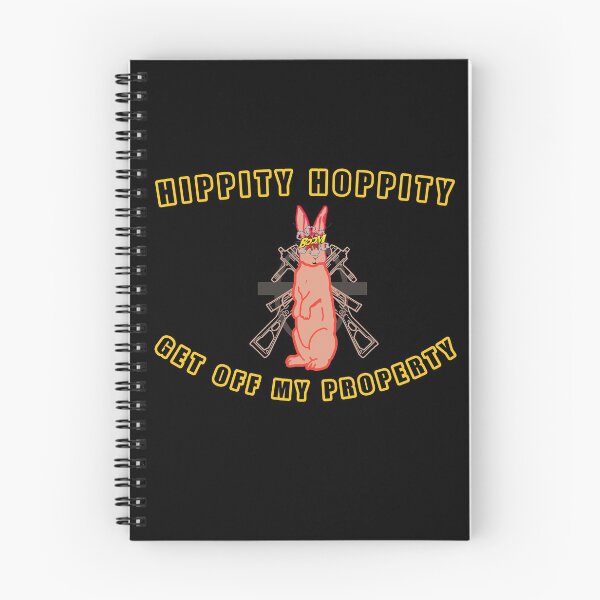 Item preview, Hippity Hoppity Get Off My Property designed and sold by PremiumTeesArt.