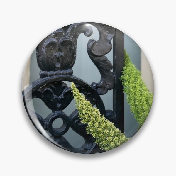 Item preview, cast iron architectural detail and greenery designed and sold by SavannahSale.