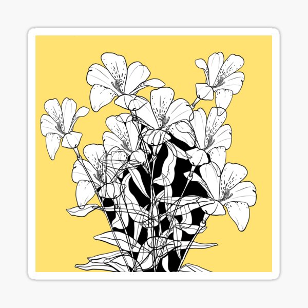 Summertime Yellow Sticker