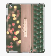 Typewriter and Magic Lights iPad Case/Skin