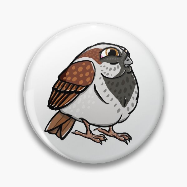 Item preview, Humorous House Sparrow designed and sold by NewWorldAster.