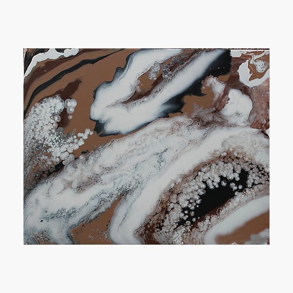 Neutral color artwork Photographic Print