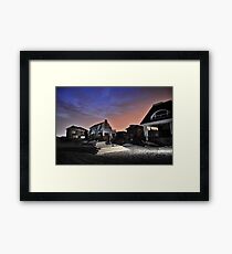 Hurricane Sandy in Bel Harbor, NY - Blackout days 3 Framed Print