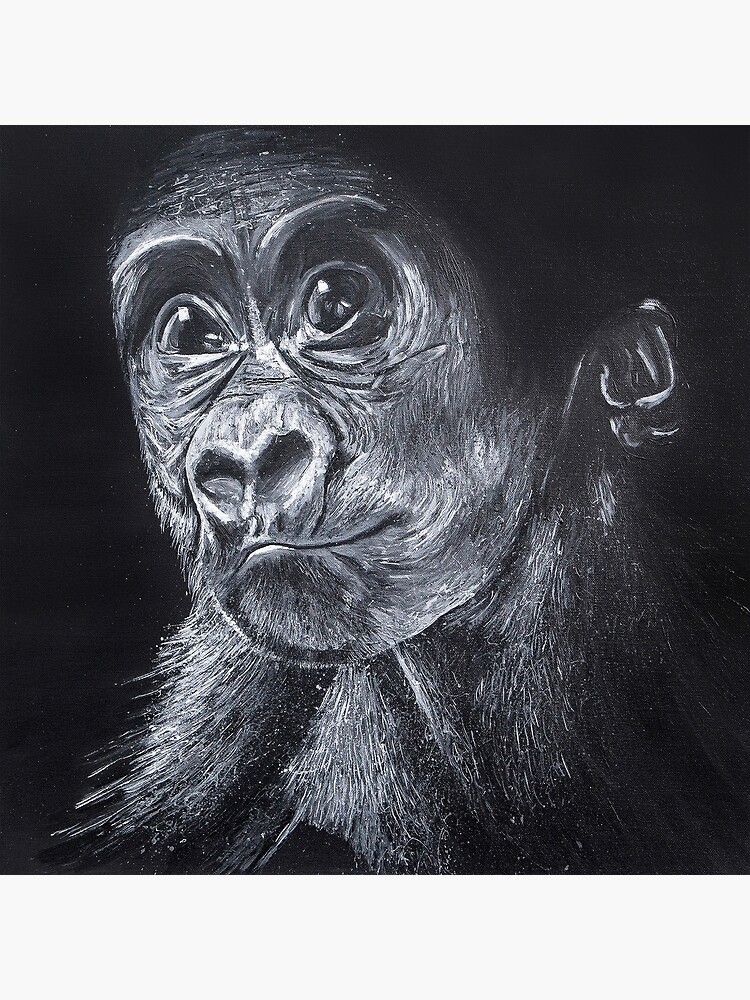 Baby Gorilla by handonart-com