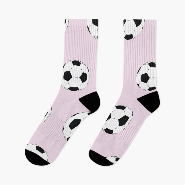 Item preview, Pink Soccer Balls On Light Pink  designed and sold by SharksOnShore.