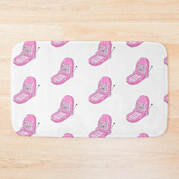 Item preview, Not Ur Baby Flip Phone (pink) designed and sold by gross-girl99.