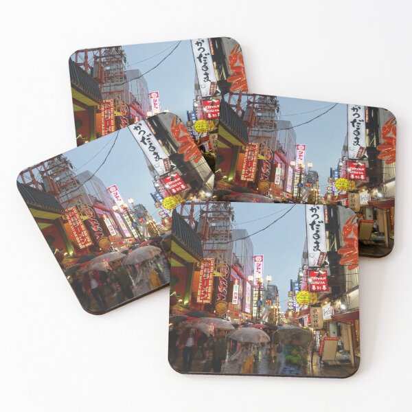 Item preview, Osaka dotonbori in the rain designed and sold by cuisinecat2.