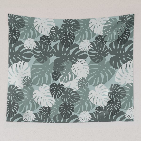 Item preview, tropical leaves surface pattern designed and sold by Jaz-ai.