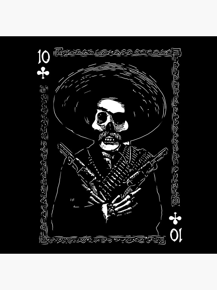 Day of the Dead - Ten of Clubs by fullrangepoker