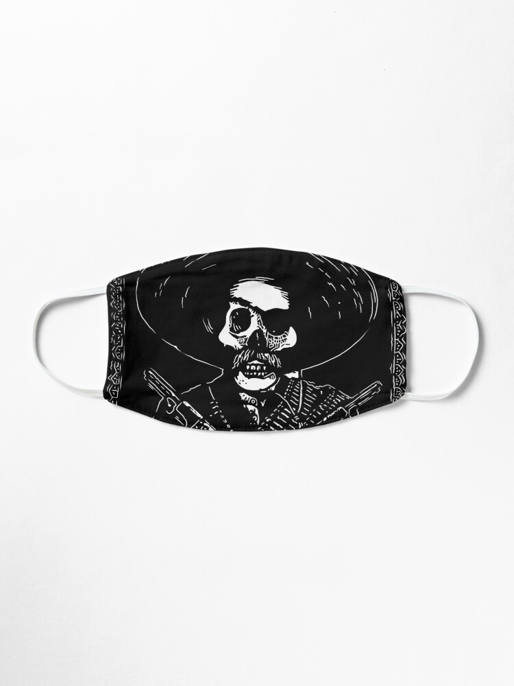 Alternate view of Day of the Dead - Ten of Clubs Mask