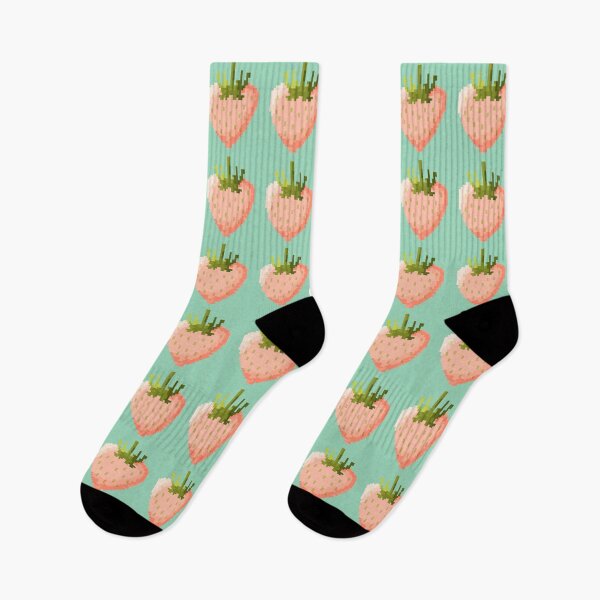 Item preview, Pixelated strawberry designed and sold by Lorajean Gudmundsen.