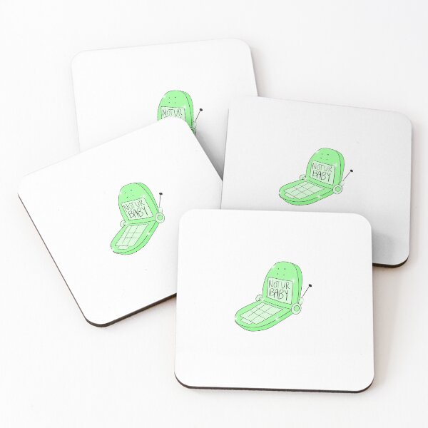 Item preview, Not Ur Baby Flip Phone (green) designed and sold by gross-girl99.
