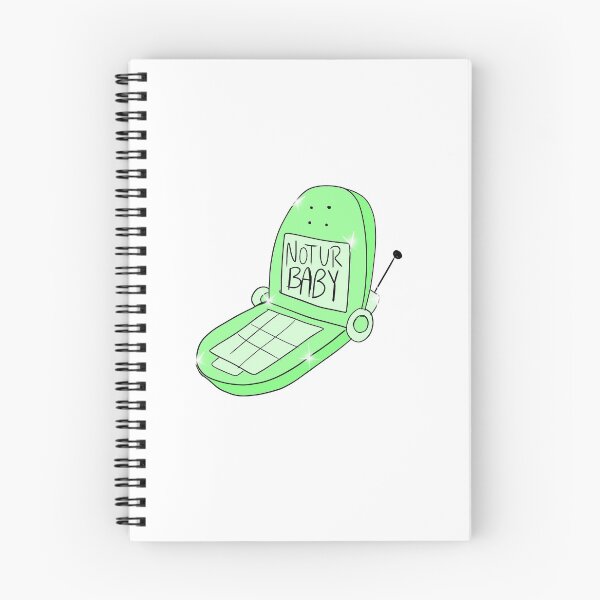 Item preview, Not Ur Baby Flip Phone (green) designed and sold by gross-girl99.