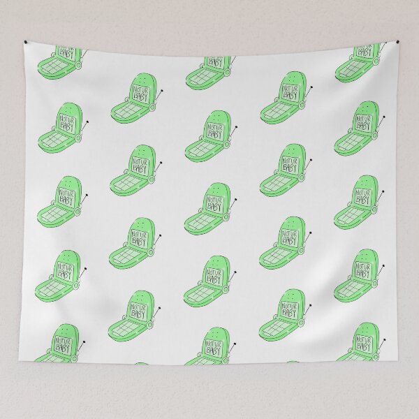 Item preview, Not Ur Baby Flip Phone (green) designed and sold by gross-girl99.