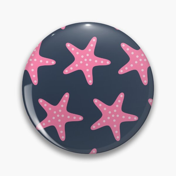 Item preview, Pink Starfish On Navy designed and sold by SharksOnShore.