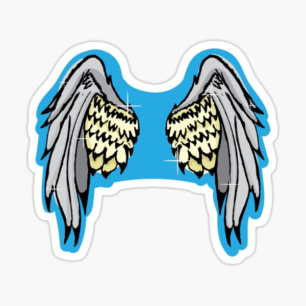 Heavenly Angel Wings Sticker
