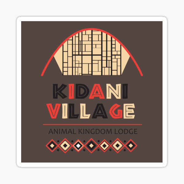 Animal Kingdom Lodge: Kidani Village Sticker