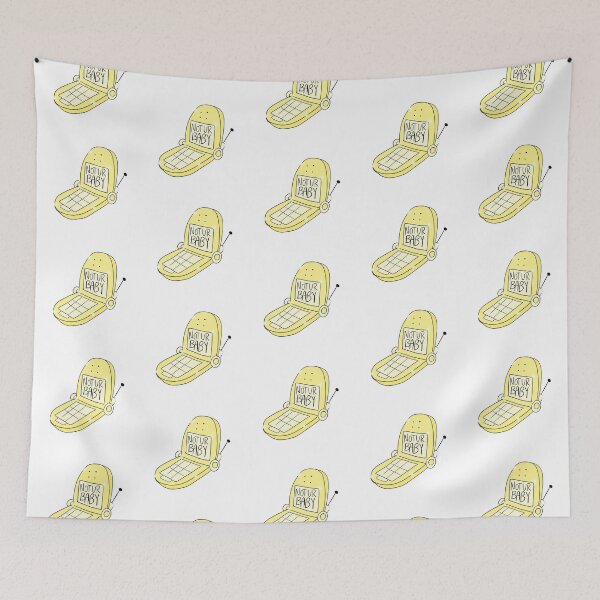 Item preview, Not Ur Baby Flip Phone (yellow) designed and sold by gross-girl99.