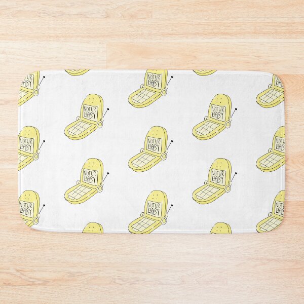 Item preview, Not Ur Baby Flip Phone (yellow) designed and sold by gross-girl99.