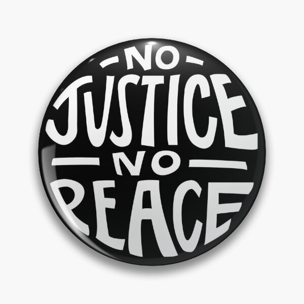 Item preview, No Justice No Peace- Circle designed and sold by caradcliff.