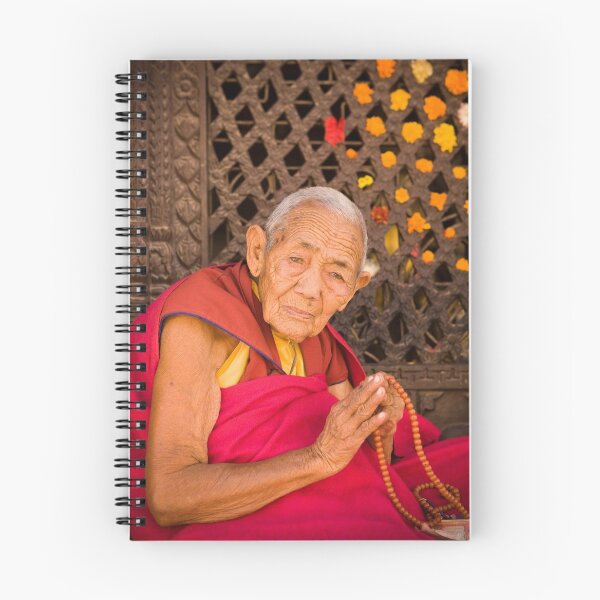 Item preview, Tibetan monk prayer beads boudhanath stupa Nepal designed and sold by Kevin Miller Photography.