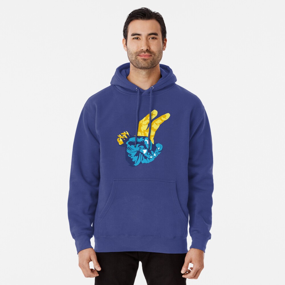 Nudibranch Hand Signal Pullover Hoodie