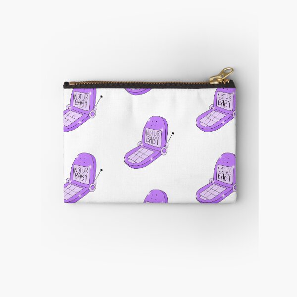 Item preview, Not Ur Baby Flip Phone (purple) designed and sold by gross-girl99.