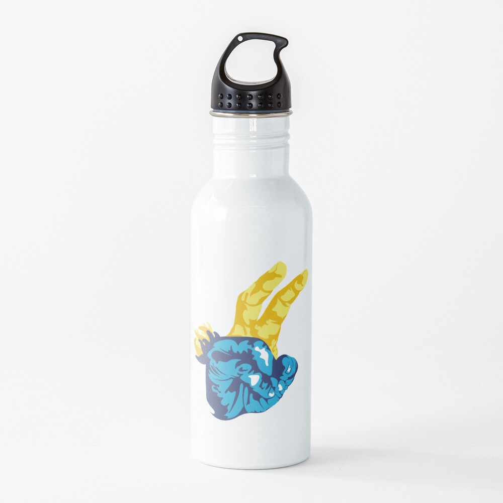 Nudibranch Hand Signal Water Bottle