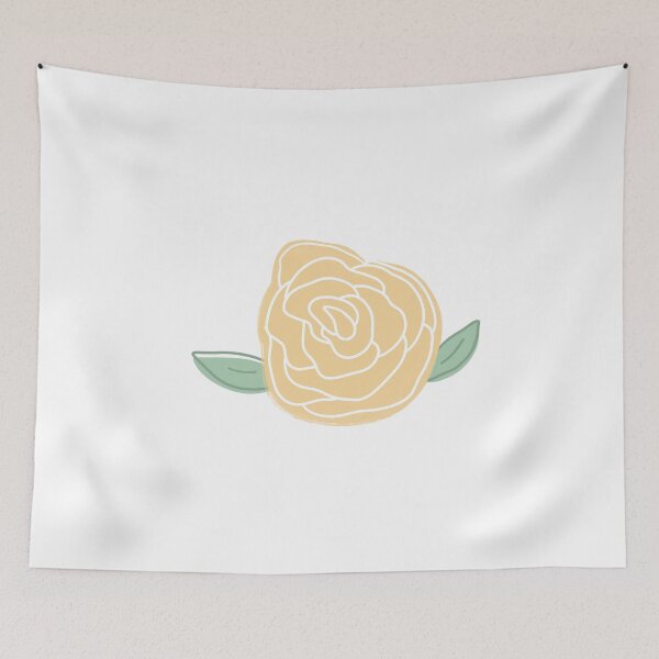 Item preview, Yellow Flower Doodle designed and sold by abbeygfrerer.