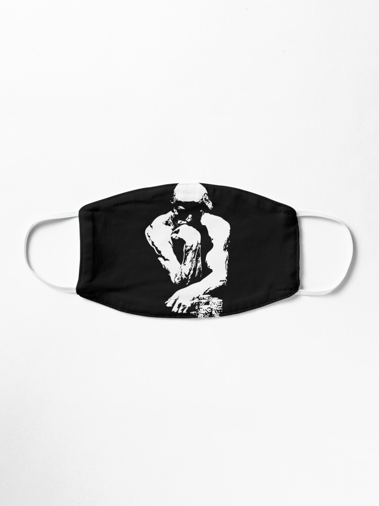 Alternate view of The Thinking Man Poker Mask