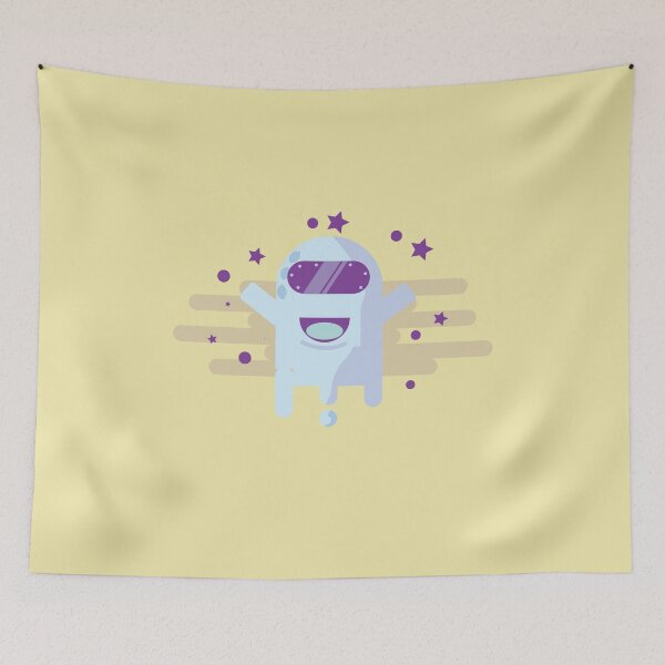 Item preview, Astronaut GHOST Halloween Sticker designed and sold by ELMIDOUX.