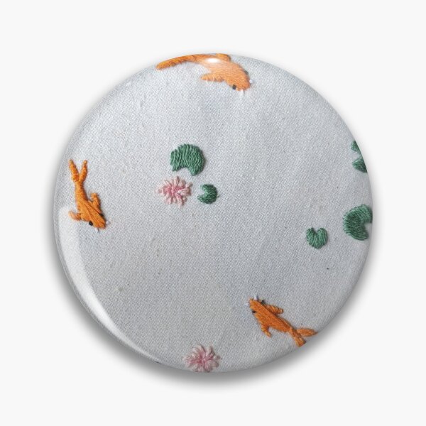 Item preview, Koi Pond Embroidery designed and sold by lizziewood544.