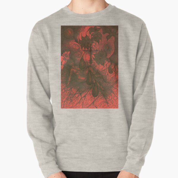 Red Hell Pullover Sweatshirt