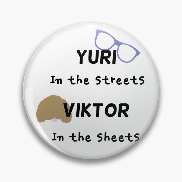 Item preview, Yuri in the streets Viktor in the sheets designed and sold by Nekato.