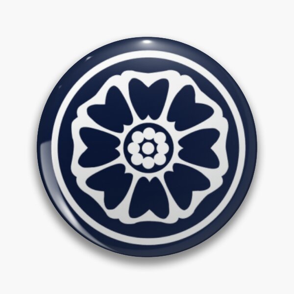 White Lotus Pai Sho Tile Symbol White Avatar Pin By Avaadanielss Redbubble