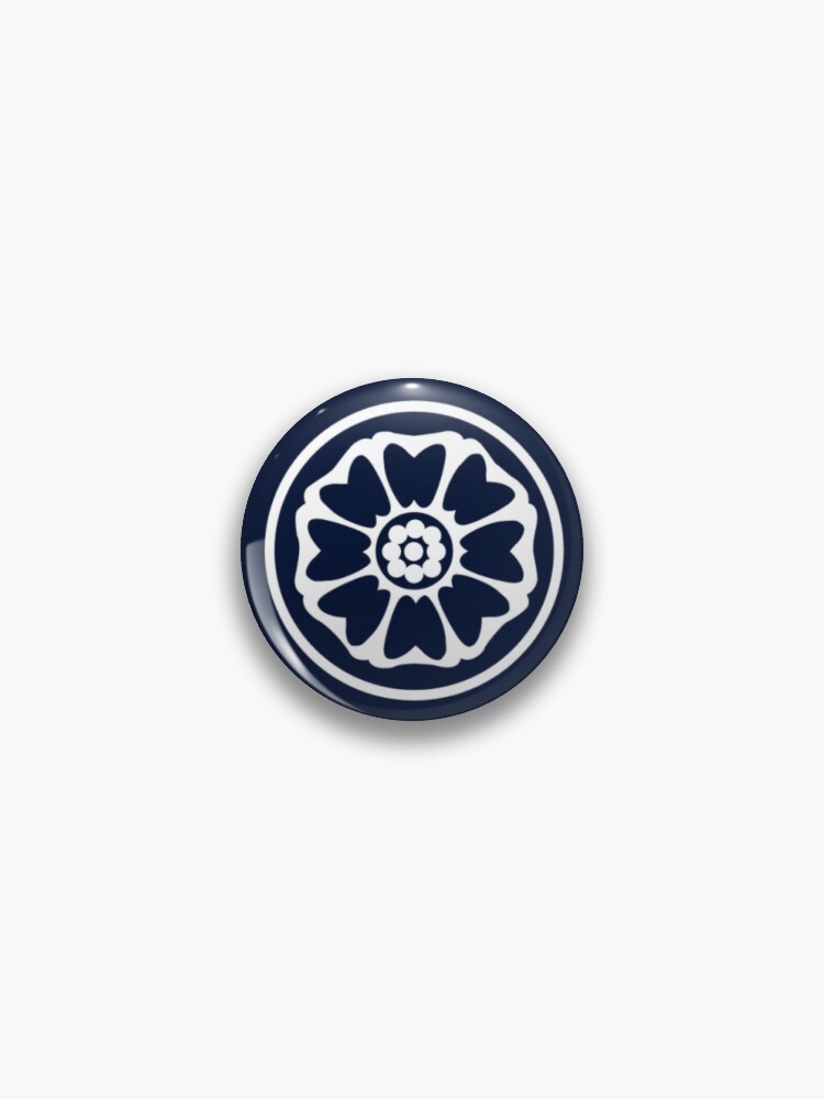 White Lotus Pai Sho Tile Symbol White Avatar Pin By Avaadanielss Redbubble