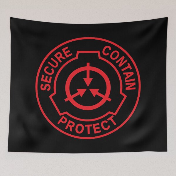 Item preview, SCP Patch - red designed and sold by CCCDesign.