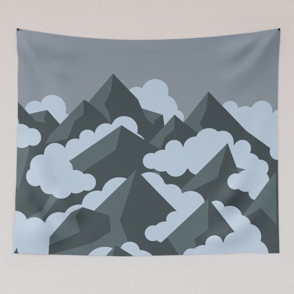 Item preview, Misty Monochrome Mountains 01 designed and sold by MamSelle.
