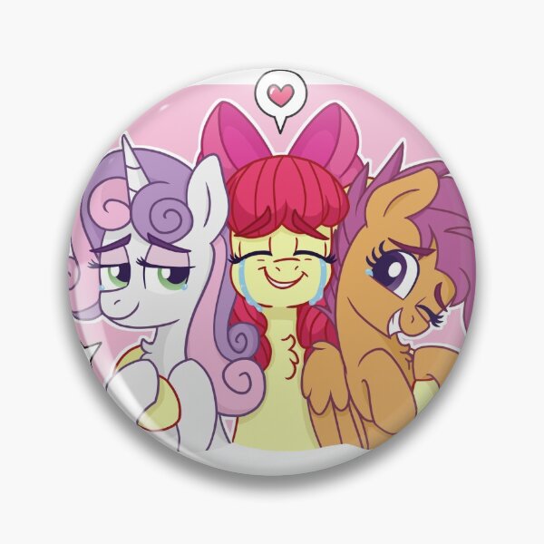 Item preview, Applebloom, Sweetie Belle, Scootaloo Cutiemark Crusaders hug designed and sold by Scarlett-Pink.