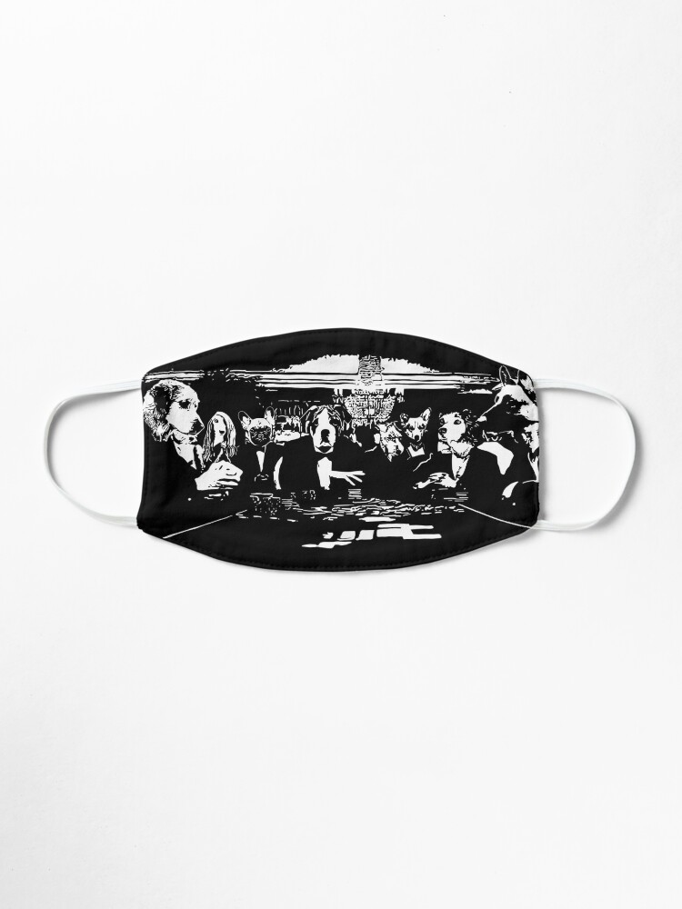 Alternate view of Casino Bond Dogs Mask
