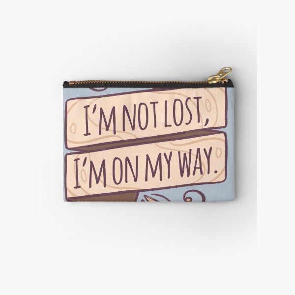 Item preview, I'm Not Lost, I'm On My Way Banner designed and sold by Manda Lyn LaCorte.