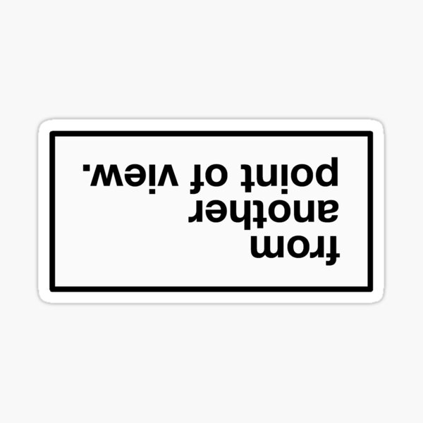 from another point of view Sticker