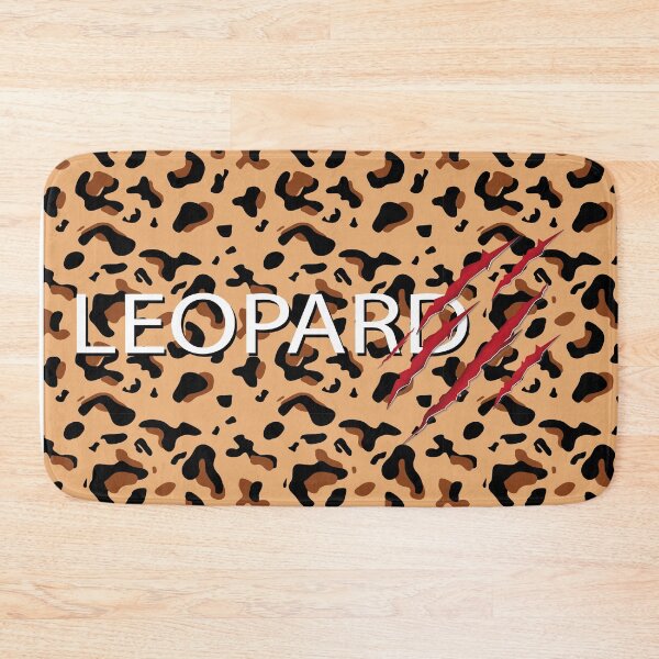 Item preview, Leopard print with word background designed and sold by JullBidukha.