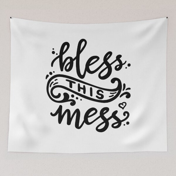 Item preview, Bless this mess designed and sold by MamSelle.
