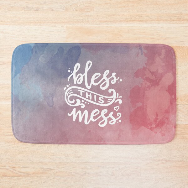 Item preview, Bless this mess Watercolor designed and sold by MamSelle.
