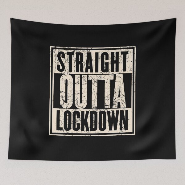 Artikelvorschau, STRAIGHT OUTTA Lockdown entworfen und verkauft von Birdtheman12345.