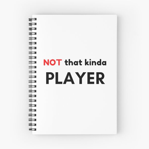 Item preview, Not That Kind of Player designed and sold by Palash Jain.