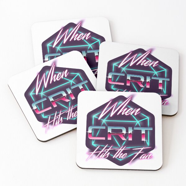 Item preview, When Crit Hits the Fan designed and sold by JMDSilva.