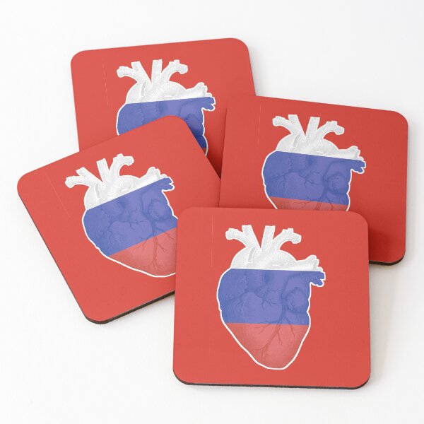 Item preview, Proud to be Russian, Heart beating for Russia designed and sold by Kinisis.